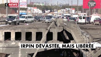 Irpin dévastée mais libérée des Russes