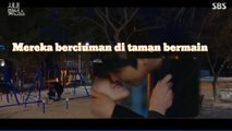 Tae-mu dan ha-ri  berciuman di taman bermain-(a bussiness proposal episode 9 subtitle indonesia)