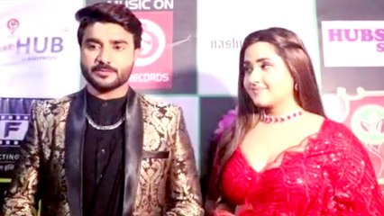 फिल्मो के बाद अब अवार्ड शो में भी दिखा चिंटू पांडे-काजल राघवानी का जलवा, साथ किया डांस परफॉरमेंस