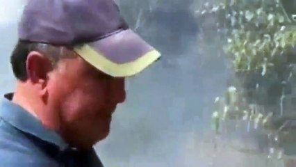 Ekonomik krizi protesto eden çiftçi, bahçesini yaktı: "Hayatımızı çekilmez hale getirdiler"