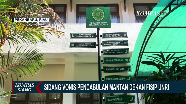 Perkembangan Kasus Pencabulan Mantan Dekan Fisip UNRI Terhadap Mahasiswinya, Berikut Informasinya