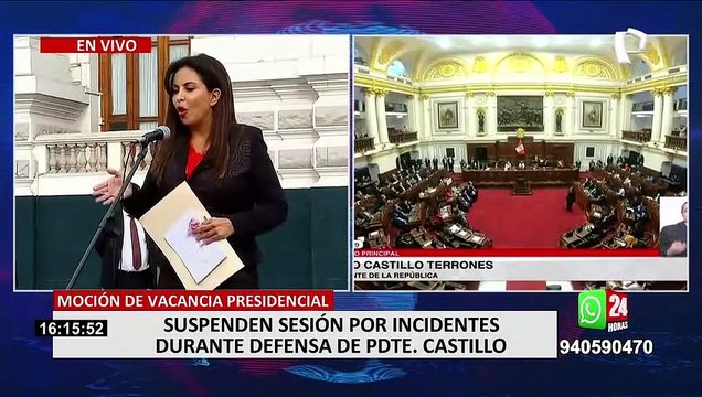 Patricia Chirinos entregará Fólder de la corrupción de Pedro Castillo a representantes de la OEA
