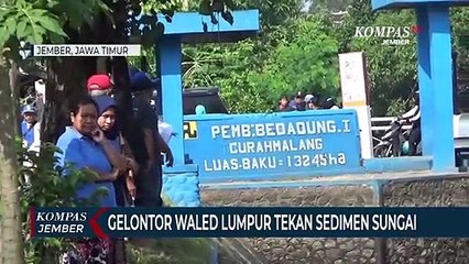 DPU Bina Marga Tekan Sedimen Sungai Bedadung untuk Memperlancar Saluran Irigasi