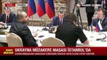 Son dakika! Cumhurbaşkanı Erdoğan Rusya-Ukrayna zirvesi öncesi heyetlere seslendi: Artık somut sonuçlar alınmalı