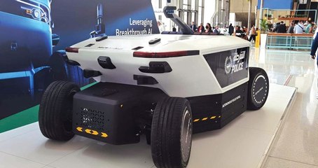 أحدث ابتكارات شرطة دبي.. دورية ذاتية القيادة!