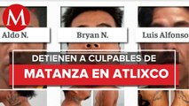 Fiscalía de Puebla anuncia tres detenidos por ataque armado en Atlixco
