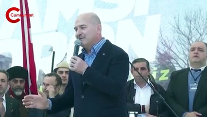 Süleyman Soylu'dan flaş açıklamalar:  "Onların ayaklarını kırmak boynumuzun borcu"
