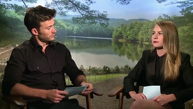 Chemins Croisés - Interview Scott Eastwood & Britt Robertson (4) VO