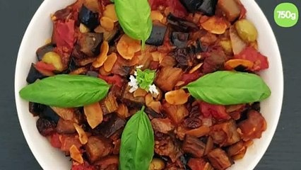 Caponata d'aubergines à la Sicilienne