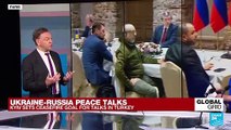 Ukraine-Russia peace talks: Kyiv sets ceasefire goal for talks in Turkey