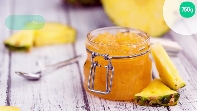 Confiture d'ananas au thermomix