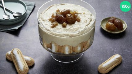 Download Video: Trifle à la crème de marrons et marrons glacés