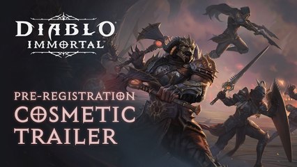Diablo Immortal - Tráiler de cosméticos del prerregistro