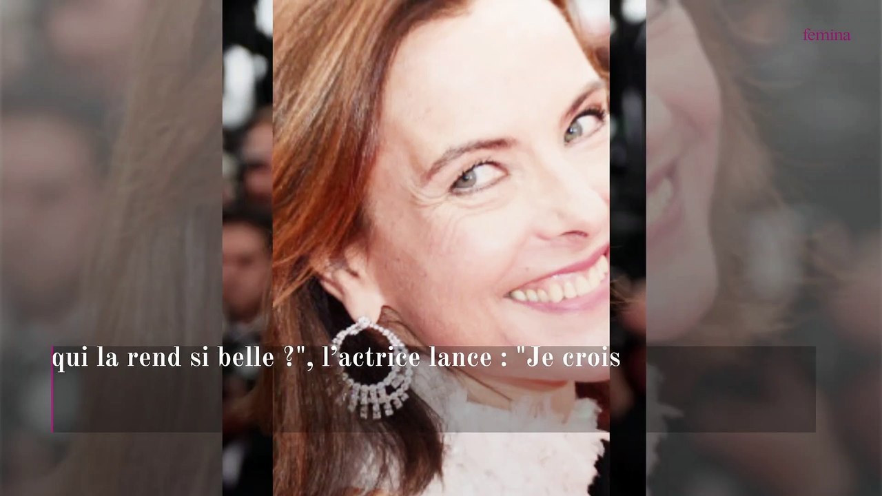 Anti-âge : à 64 ans, Carole Bouquet révèle son secret naturel pour éviter les rides et rester jeune