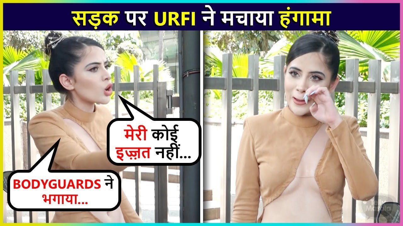 Urfi Javed's UGLY Fight On The Road, Stopped By Bodyguards