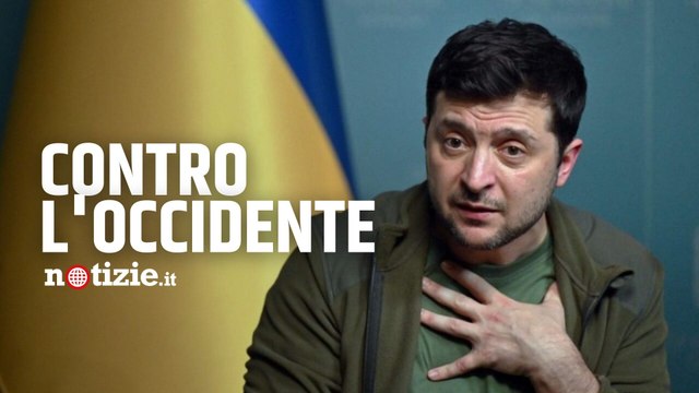Guerra Russia-Ucraina, Zelensky contro l'occidente: Paura vi rende complici di Putin