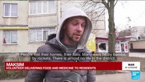 'Their tears break your heart': Kharkiv residents rely on volunteers to bring food & supplies