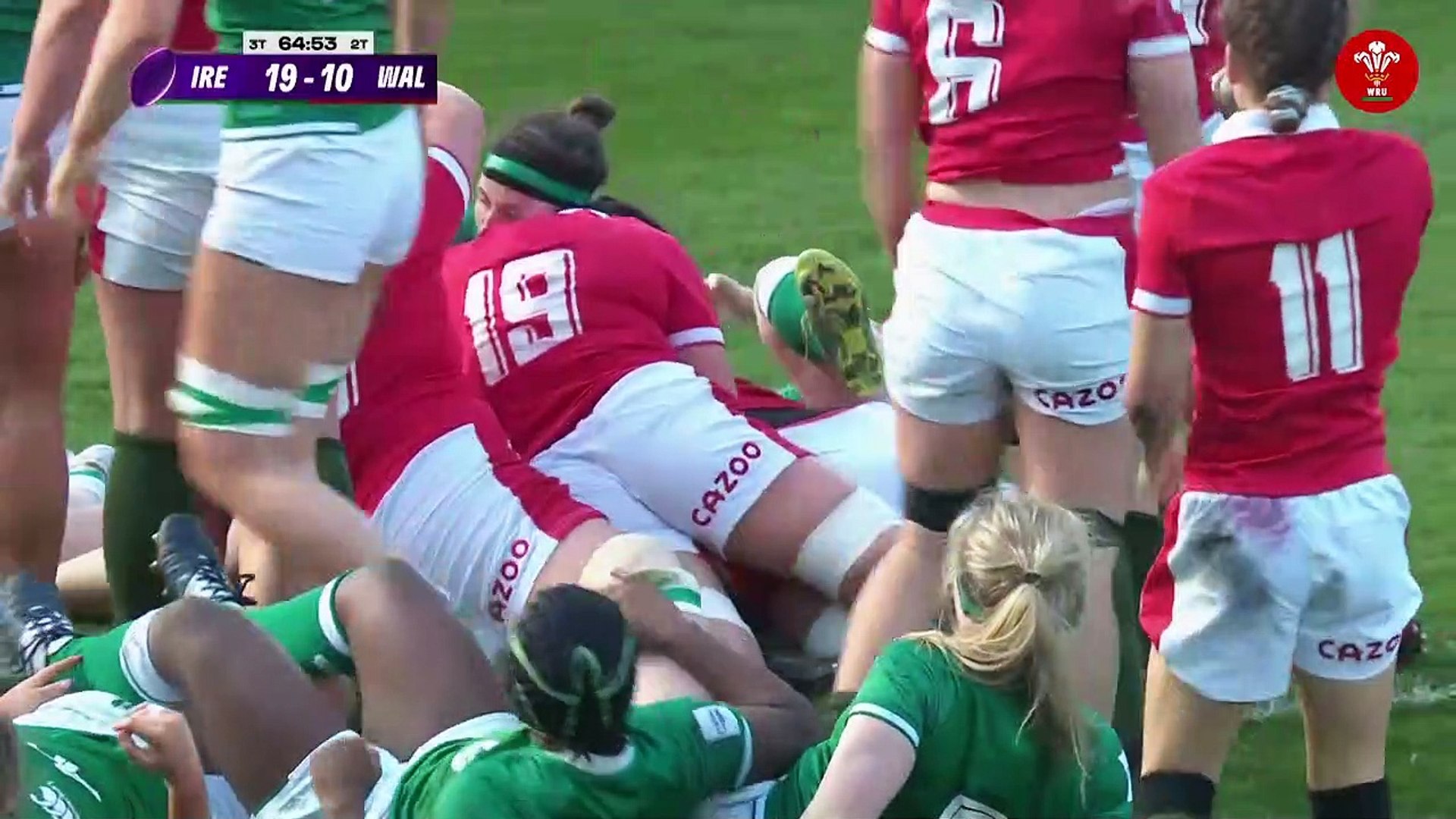 ⁣Ireland Women v Wales Women: Highlights