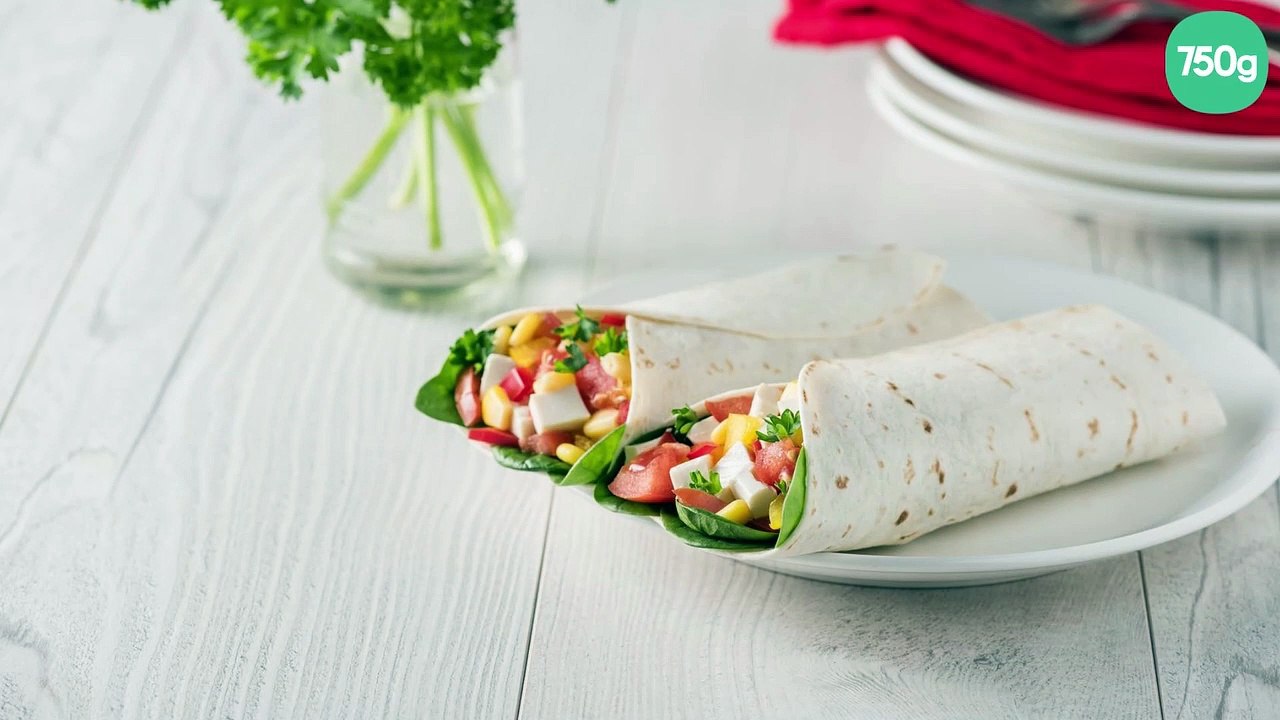 Wraps d’houmous