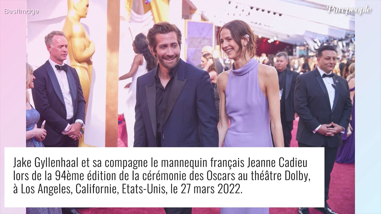 Jake Gyllenhaal et sa jeune compagne française font forte impression sur le tapis rouge