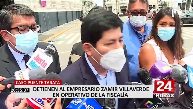 Zamir Villaverde habría sido “nexo” entre el Gobierno y empresas para adjudicación de obras