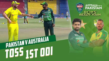 Toss | Pakistan vs Australia | 1st ODI | PCB | MM2T
