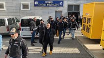 Samsun merkezli suç örgütü operasyonunda 15 şüpheli adliyede