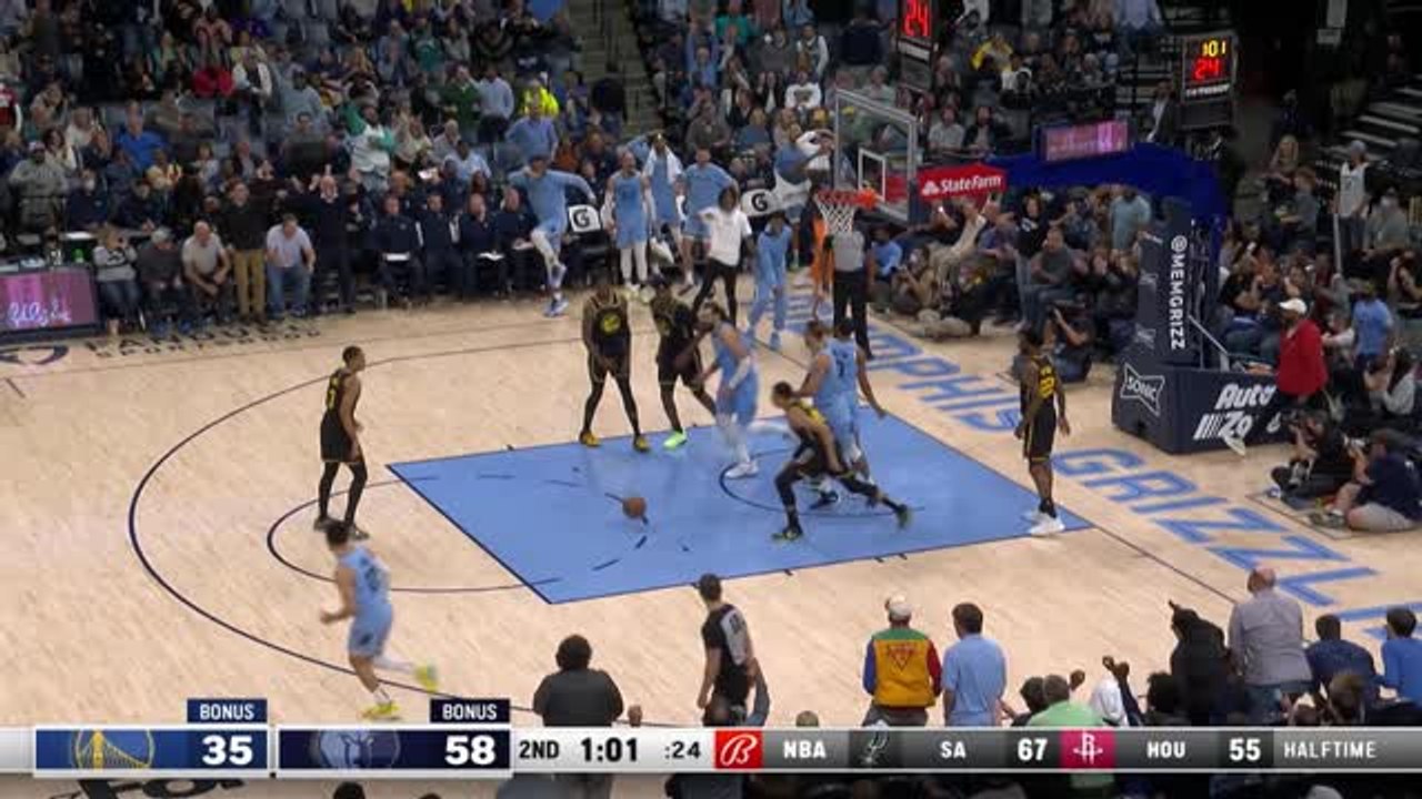 Highlights: melton mit monster-dunk gegen warriors