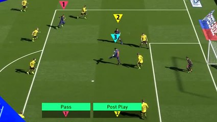 PES 2018 : découvrez la coopération 3Vs3 en vidéo