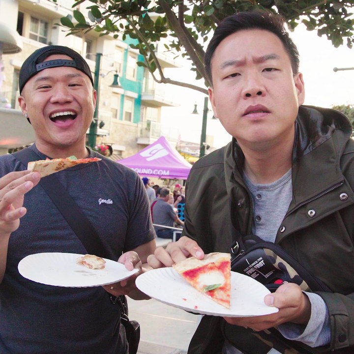 Timothy DeLaGhetto and David So Hit Up the Taste of Little Italy Food Festival