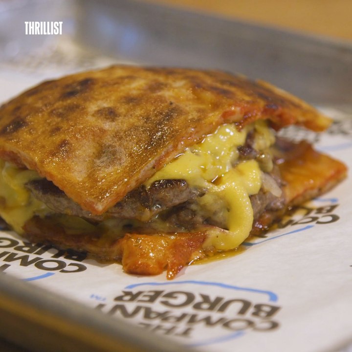 This Burger Has a Pizza Bun