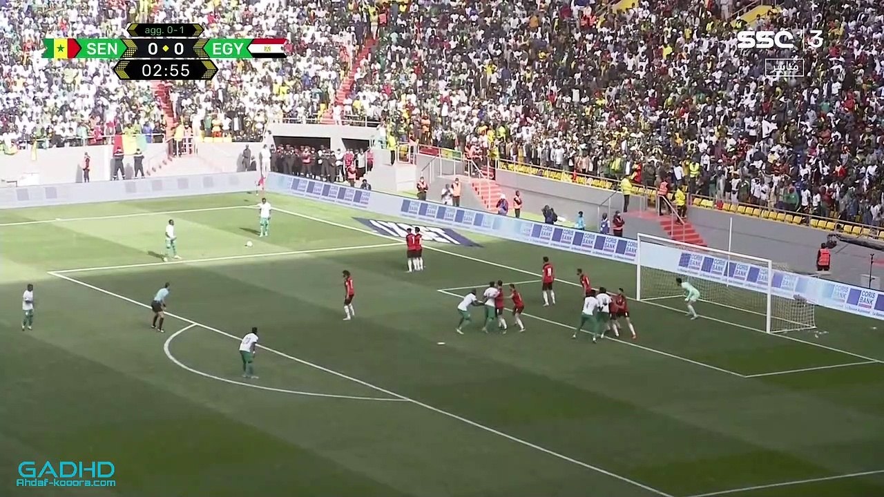ملخص مباراة مصر والسنغال 1/0