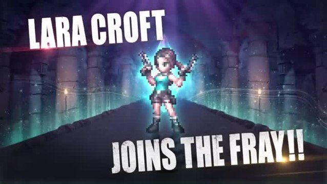 FINAL FANTASY BRAVE EXVIUS x Lara Craft Trailer