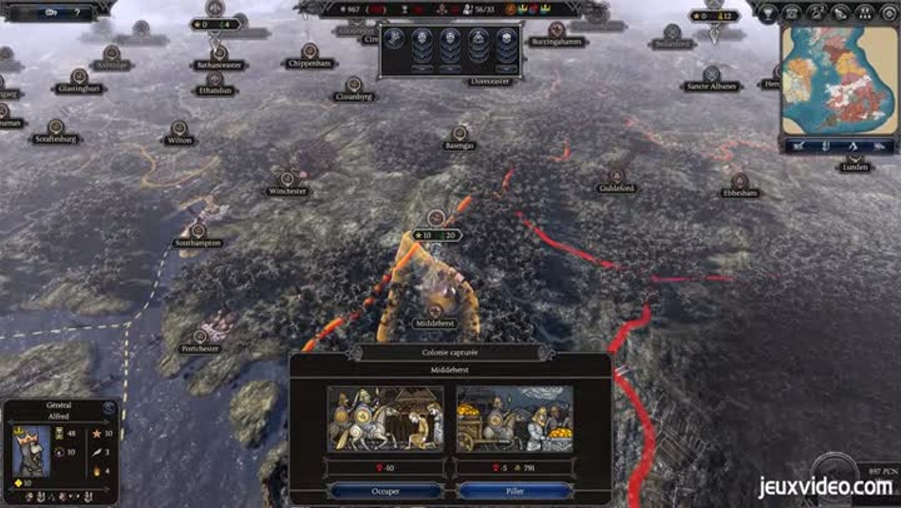 A Total War Saga : Thrones of Britannia - Guerre civile et conquête armée