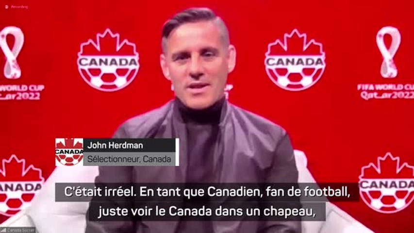 Herdman, sélectionneur du Canada : 