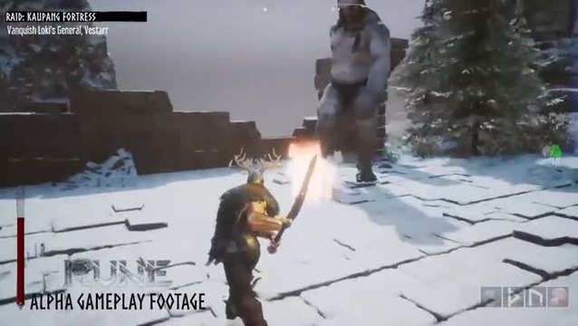Rune : Ragnarok - Les premières images de gameplay