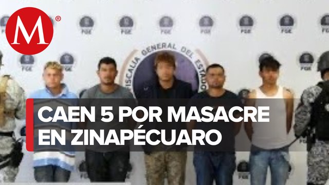 Detienen a 5 personas ligadas a una célula delincuencial en Michoacán