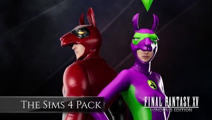 Final Fantasy XV Sims 4 Trailer