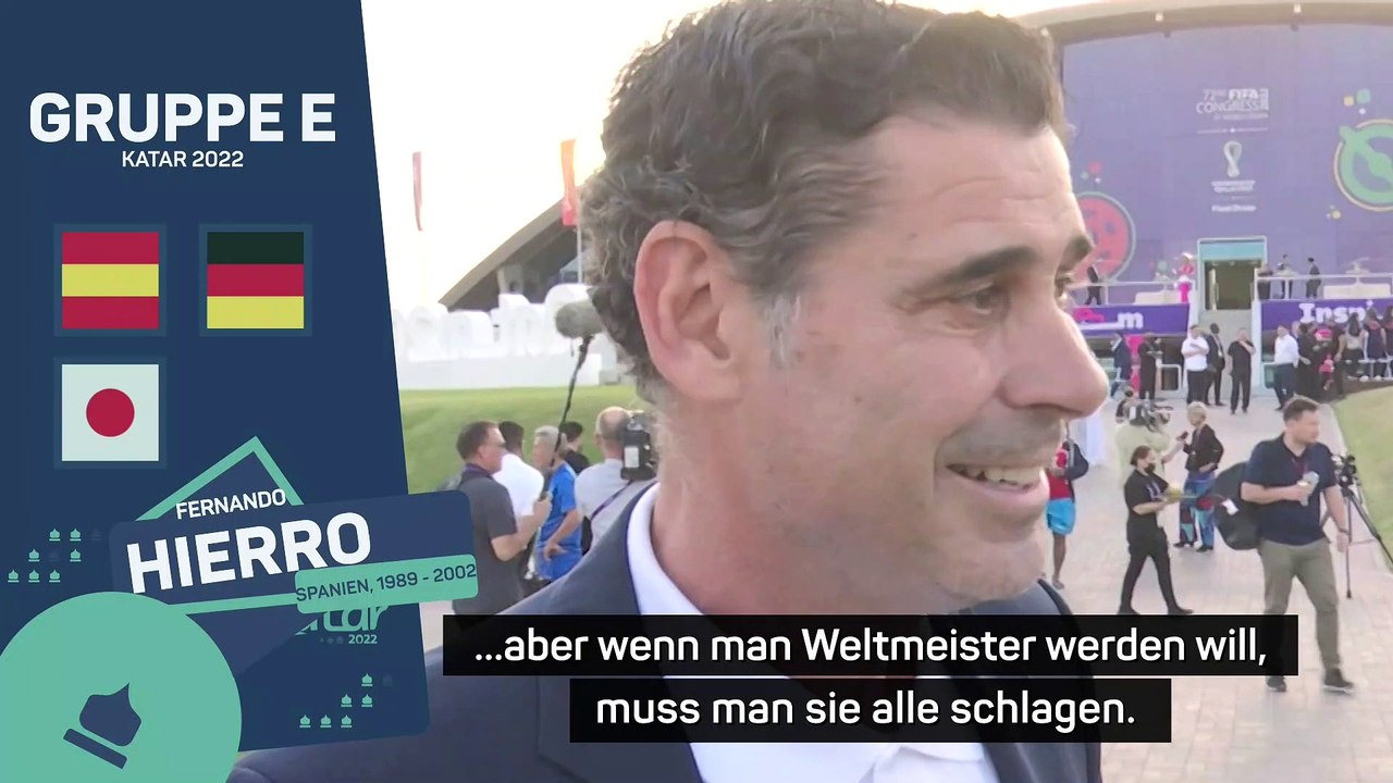 Hierro misst WM-Gruppenauslosung wenig Bedeutung bei