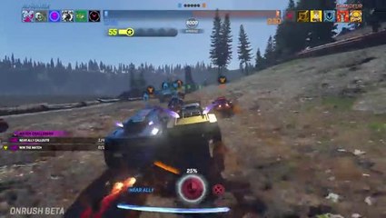 Onrush : Une course effrénée sur fond de carte volcanique