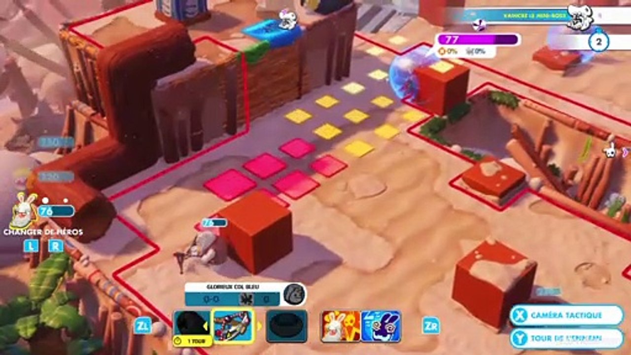 Mario + Lapins Cretins Donkey Kong Video Test