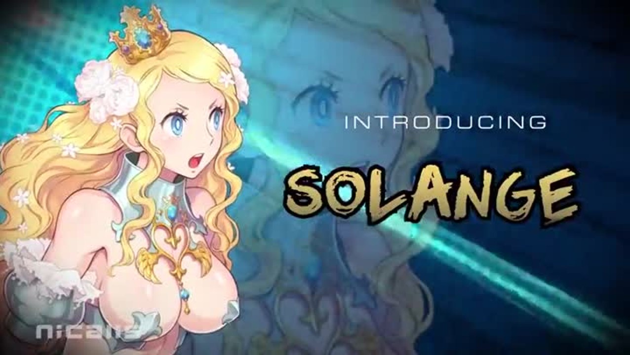 Blade Strangers : Solange, l'épée de lumière s'abattant sur l'ennemi