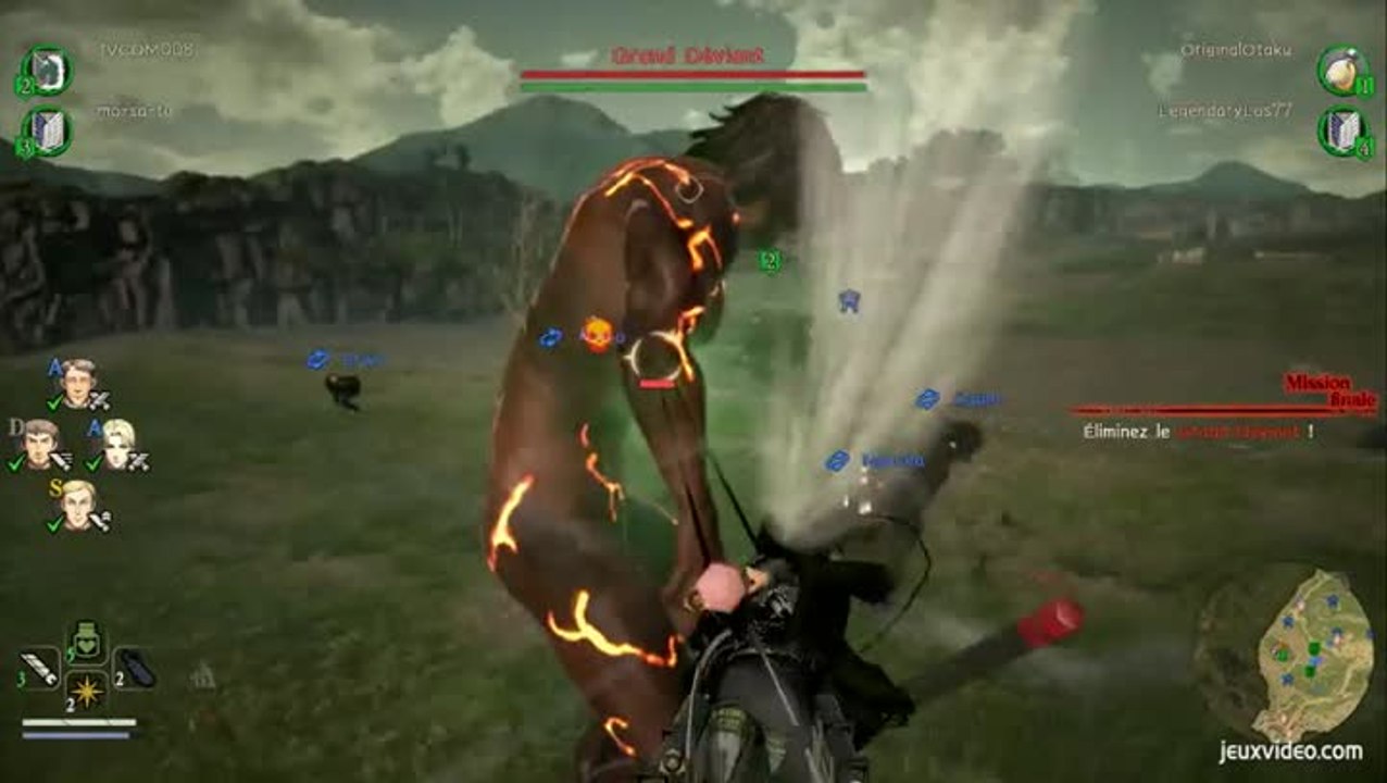 L'Attaque des Titans 2 : Survivre à l'apocalypse en ligne