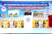 Kayseri Büyükşehir Belediyesi'nden çiftçiye 15 milyon TL'lik tohum desteği