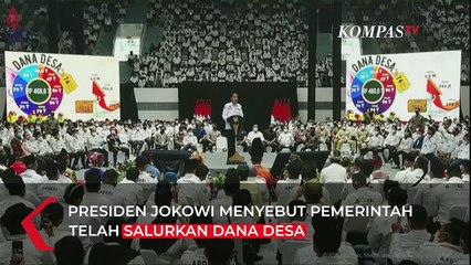 Pertama Kalinya! Jokowi: Dalam Sejarah Negara Ini Berdiri, Dana Desa...