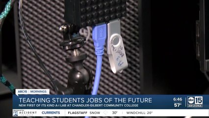 New AI lab at Chandler-Gilbert Community College