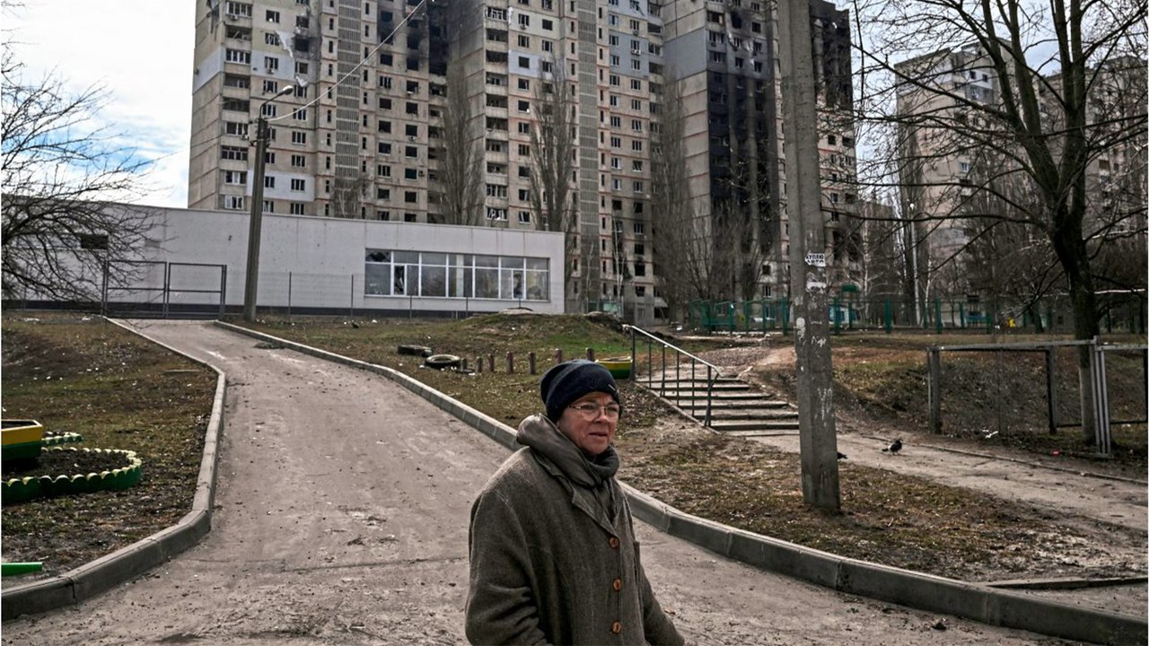 Geisterstadt Charkiw: 'Sie schießen ständig auf uns'