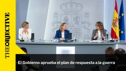 El Gobierno aprueba el plan de respuesta a la guerra