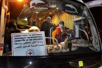 Gazzeli aileler 2 yıl aradan sonra İsrail hapishanelerindeki çocuklarını ziyaret etti