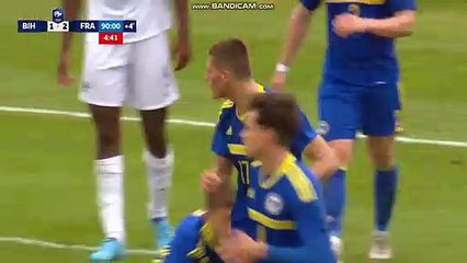 Frnacuska BiH kraj utakmice